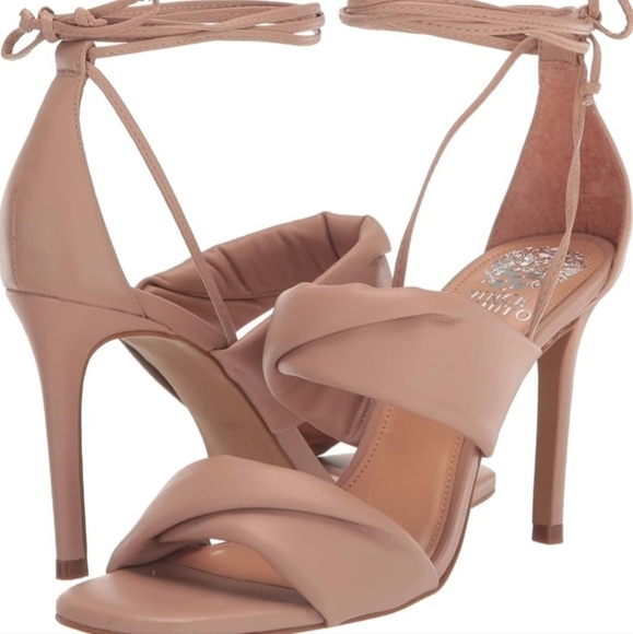 Vince Camuto Dark Blush Andrequa Sandals - Picture 1 of 7
